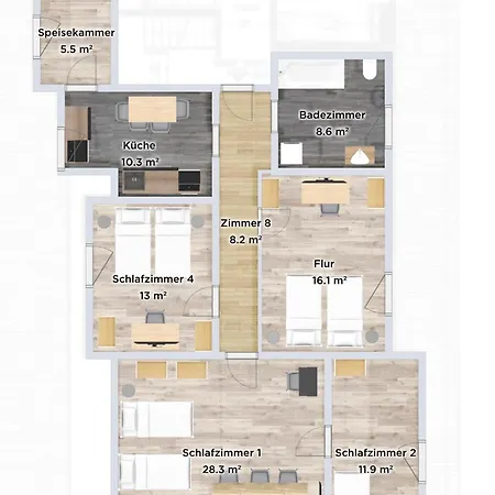 Apartmán Sali Homes - - Altstadt Gg 95